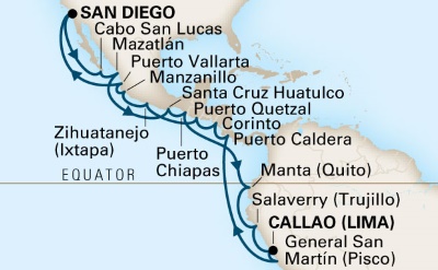 cruise to South America