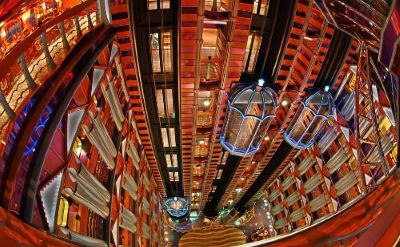 Carnival Miracle atrium