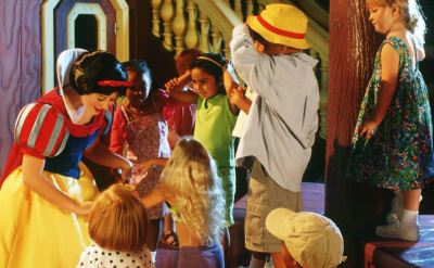 Disney cruise character greeting