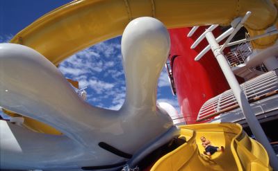 Disney Wonder water slide